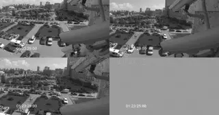 Установка систем видеонаблюдения на парковке в Новоалтайске в октябре